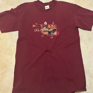 Vintage Embroidered Oklahoma Destination Shirt
On a ‘93 Marina Tag